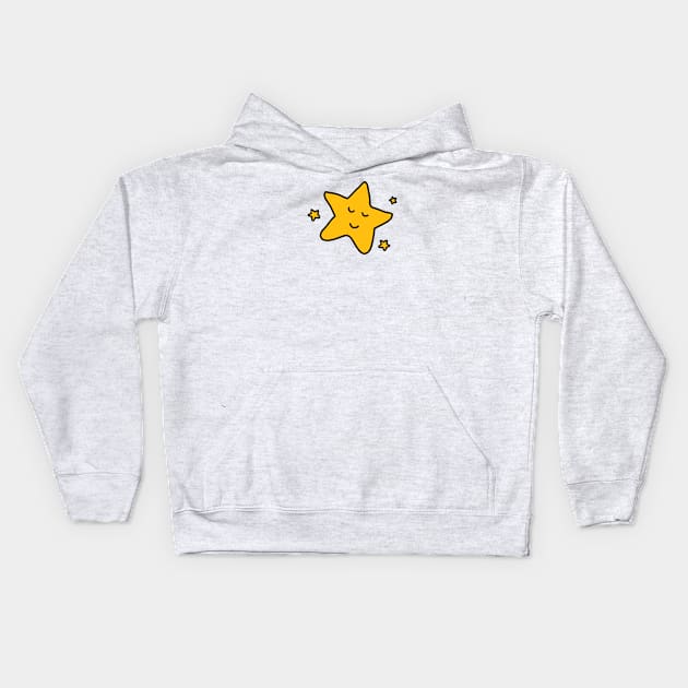 Cute Stars Kids Hoodie by Emperor